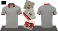 jogging tee shirt cotton polo ralph lauren hommes polo gray